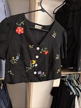 RIXO Immie Top NWT